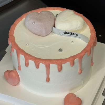 Pink Promise Gelato Cake